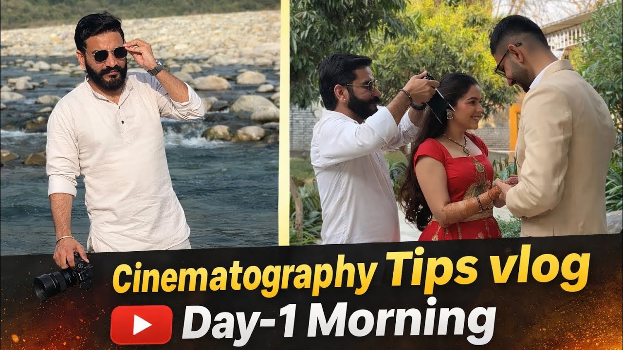 Wedding Cinematography Morning Setup 🎥 | Budget Mein Khud Props Bana Liye 😲