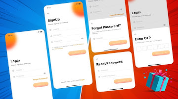 Login UI Kit - SwiftUI - iOS 16 & 17 - Xcode 15