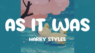 Harry Styles - As It Was (Lyrics)