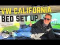 VW California Beach Bed and Multiflex Board Demo and Setup