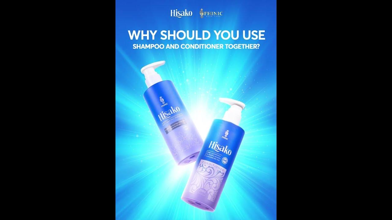 HISAKO Why should you use shampoo and conditioner together? YouTube