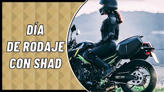 SHAD Saddlebags , a Kawasaki Z900 and me as a MODEL FOR A DAY