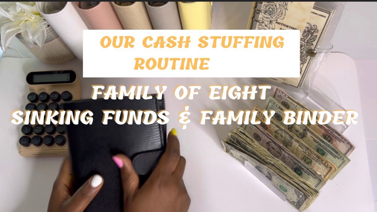 Cash Stuffing Method : My Family Binder