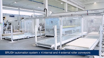 SCM celaschi squaring line for the production of doors