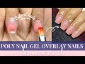 Easy poly nail gel overlay tutorial for beginners achieve flawless nails with glowtips