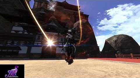 FFXIV: Megaflare Emote Preview Video - No Com.