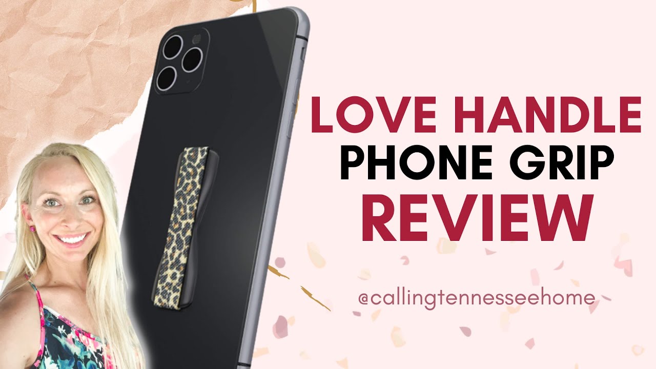 LEOPARD PRINT PHONE GRIP | Love Handle Review - YouTube