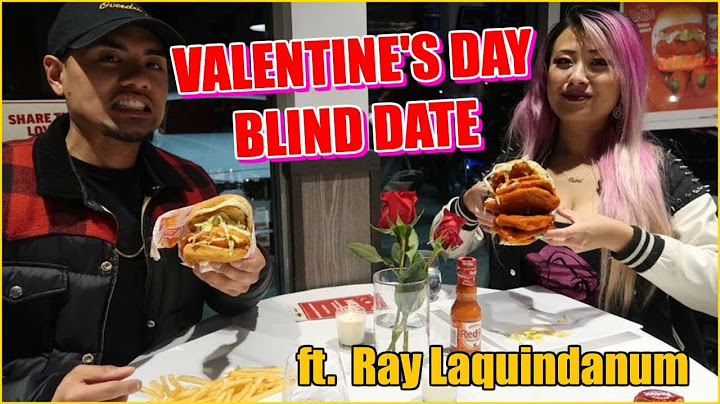 Especial de San Valentín con cita a ciegas en Fatburgers #RainaisCrazy con Ray Laquindanum
