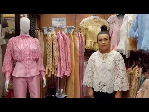 Chantubtim TV ร้านลูกไม้ไทย ชุดเสื้อ+กางเกงผ้าไหมอิตาลี ชุดแฟชั่น EP 584