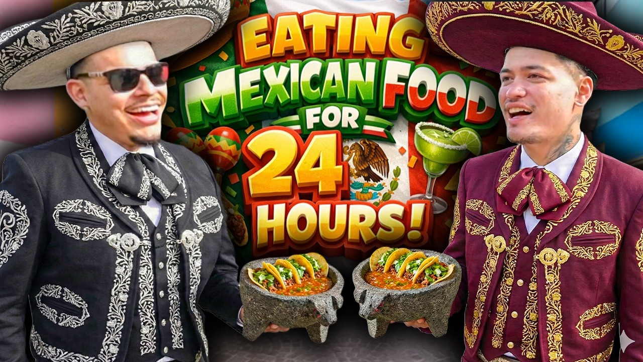 EATING MEXICAN FOOD FOR 24 HOURS !! ( FT.PHILLY  )