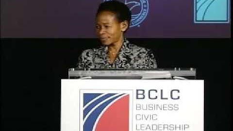 Anna Tibaijuka at the 2009 Global Corporate Citizenship Conference (2 of 3)