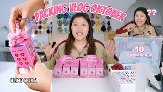 OCTOBER VLOG PACKING ❤️ A LITTLE STORY....