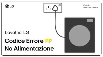 [LG Washing Machines] PF error code - Power failure
