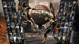 Scorpion Vs Deathstroke INJUSTICE Gods Among Us #videojuegos #gameplays