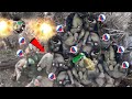 Horrible moment ukrainian fpv drones decimate 760 russian soldiers in bakhmut trench
