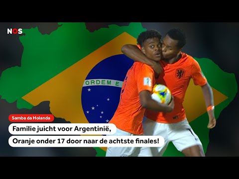 Familie juicht voor Argentinië, Oranje naar de achtste finales! | NOS Sport meets Oranje O17