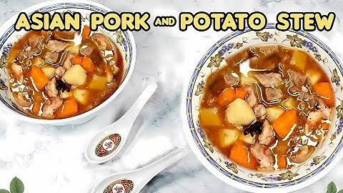 the BEST Asian Pork & Potato Stew | SLOWCOOK