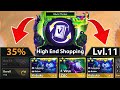 0,00001% - Lvl.11 Shop + 35% Chance !??