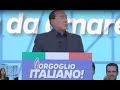 Roma - #OrgoglioItaliano, l'intervento di Silvio Berlusconi (19.10.19)