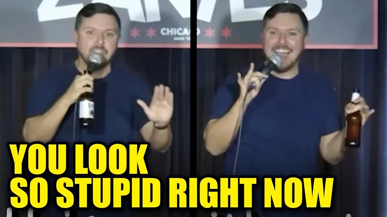 MAGA Heckler Interrupts Comedian’s Show… REGRETS It Immediately