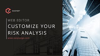 How To Customize The Easyset Risk Toolset - Web Editor