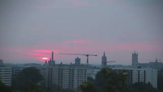 Sunrise Blaarmeersen May 2020 Timelapse