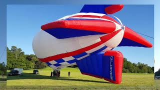 Hs110 Airship Inflation At Midlands Air Fest