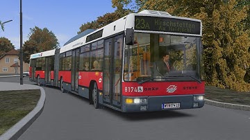 OMSI 2. Add-on Wien 2, Line 23A, Gräf & Steyr NG 235 M18