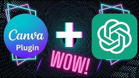 NEW Canva Plugin For Chat GPT! Create Logos, Thumbnails and Designs+ #canvatutorial #canva