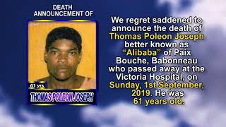 Thomas Poleon Joseph  short