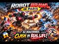 👉 Robot Brawl in Paris — AI Machines Clash in Real Life! 🤯#higgsfield #robot #viralvideo #aishorts