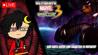 Trying to beat SUPER SNK GALACTUS - UMVC3 Livestream