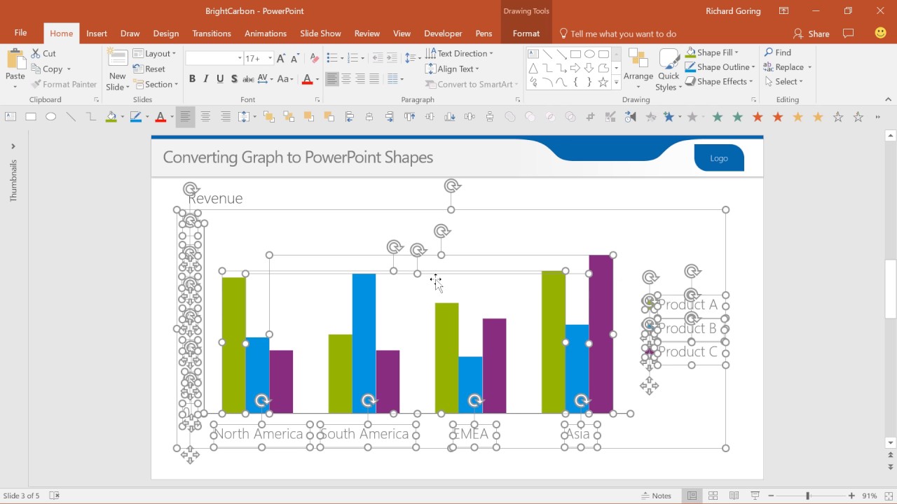 How To Make A Bar Chart In Powerpoint