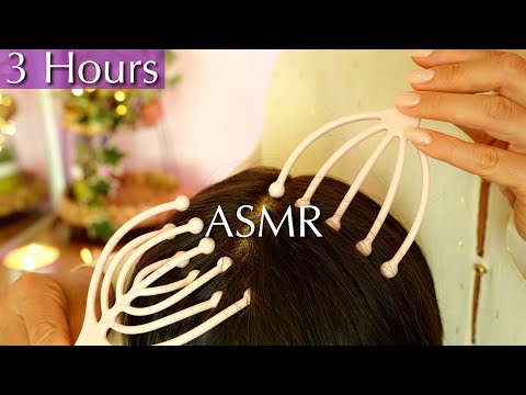 ☘️ASMR Scalp Massage☘️Slow Scalp Therapy for Peaceful Sleep😪💤 No Talking