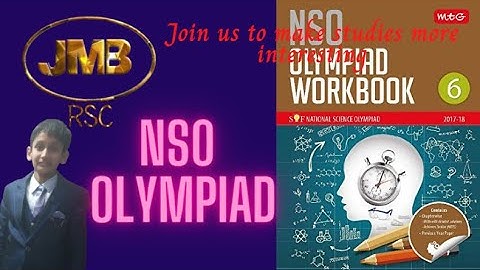 NSO OLYMPIAD-SORTING AND SEPARATION OF MATERIALS