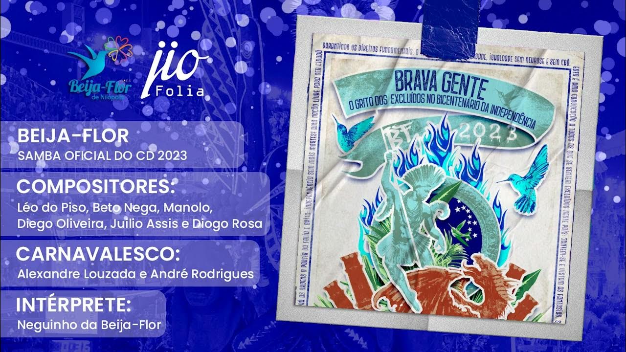 BeijaFlor de Nilópolis 2023 SAMBA OFICIAL
