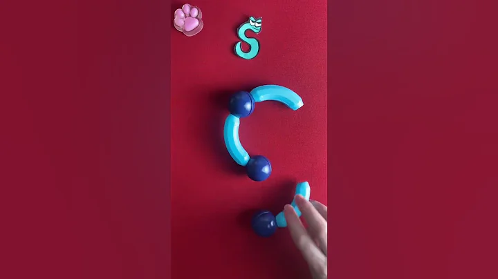 The entire alphabet in one hand S@ e& #magnetic #oddlysatisfying #satisfying