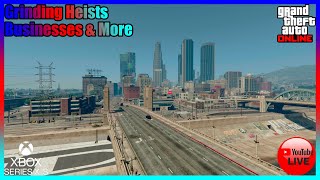 GTA Online Grinding Heists, Businesses \& More (Xbox Series X|S)