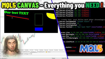 Understanding the MQL5 CANVAS Class. MQL5 | MT5 Forex Algorithmic Trading [PART 539]#forexalgotrader