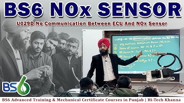 BS6 NOx Sensor Fault Code U029D Explained | NOx Sensor BS6 Training #sensors #noxsensor#bs6