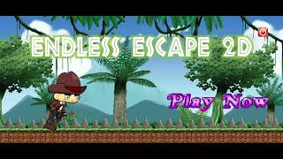 Endless Escape 2D mobile game intro screenshot 1