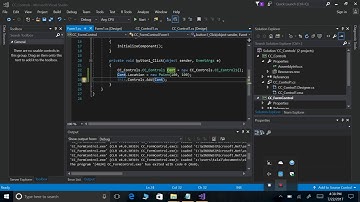 How to create controls library with Context Menu Strip in C#