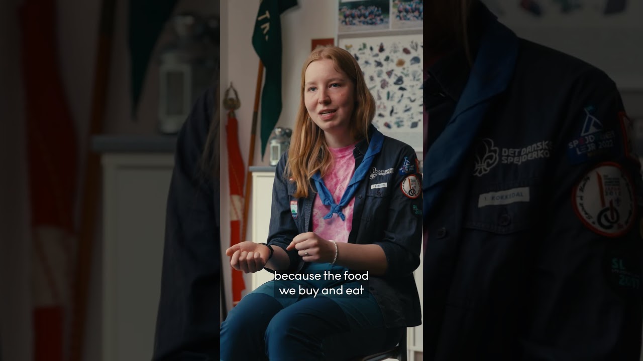 Danish scouts encourage sustainable eating