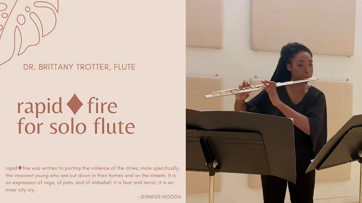 rapid.fire for solo flute by Jennifer Higdon