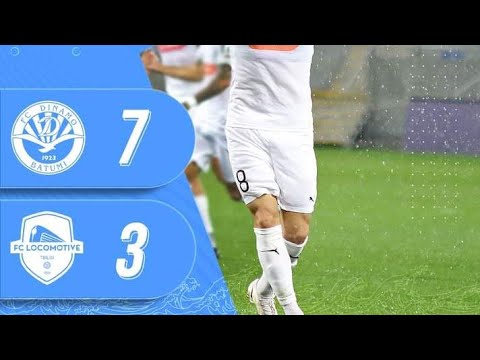 დინამო ბათუმი - თბილისის ლოკომოტივი 7 - 3, გოლების წვიმა. @dinamobatumi4978 @fc locomotivetbilisi