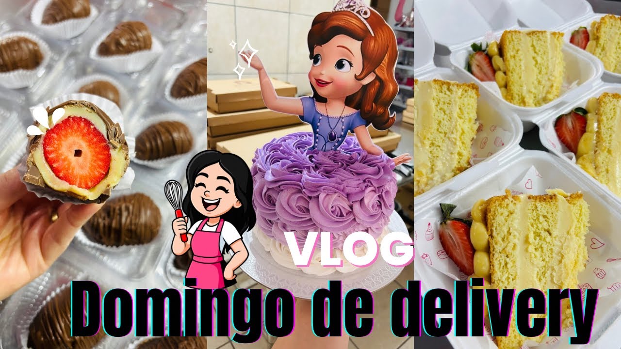 Domingo de Delivery (84 pedidos) ❤️‍🔥💥 #confeitaria #ifood #vlog 