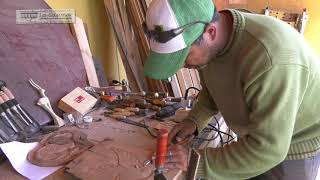 Rodolfo Gutierrez: artesano en madera