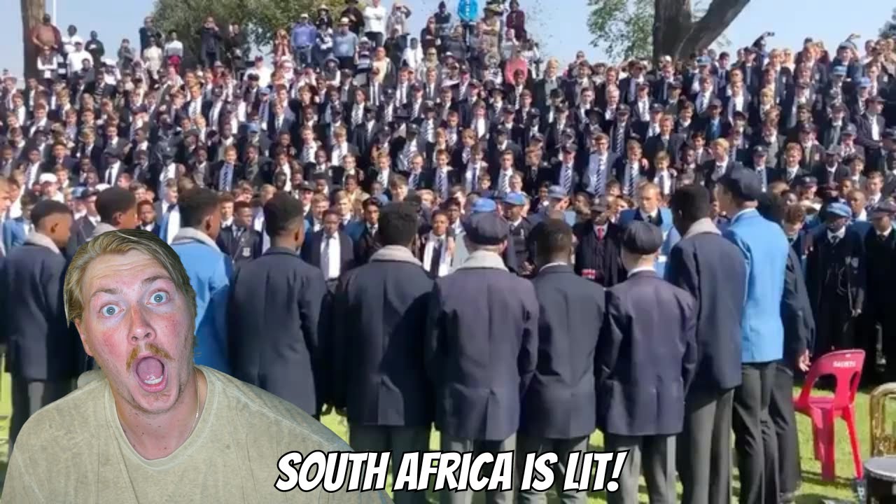 Эти школы просто СУПЕР! Реакция на лучшие боевые кличи южноафриканских школ🇿🇦