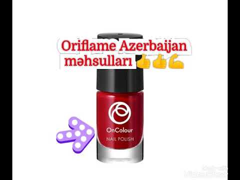 Oriflame firmasinin mehsullari