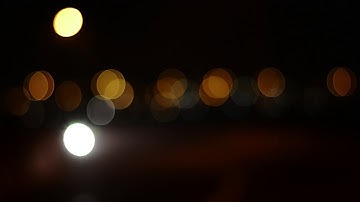 Nightlife Bokeh (Lights Blur) - Royalty Free Video